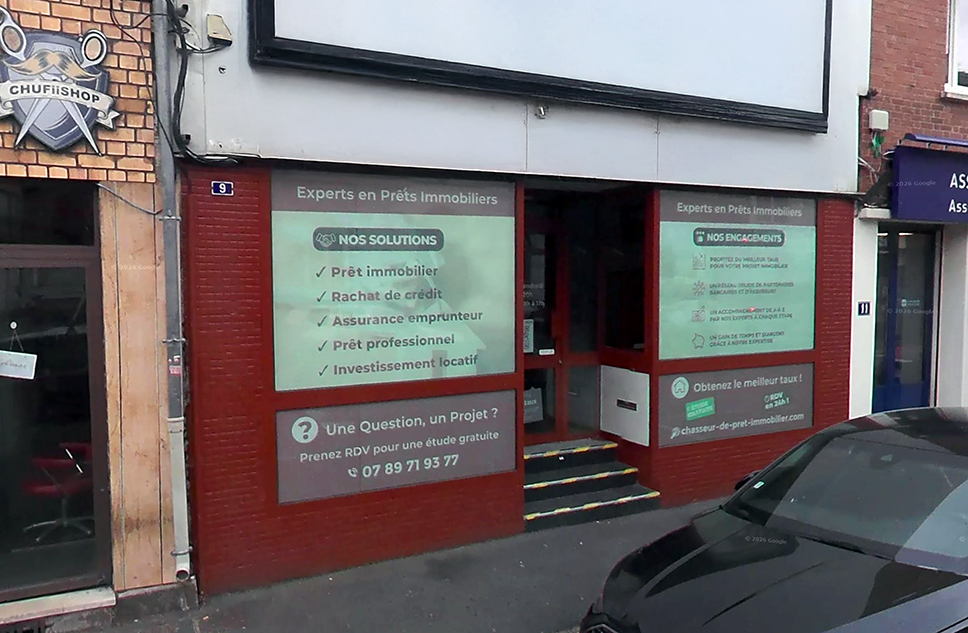 Agence Chasseur de Prêt Immobilier Lens - Espace d'accueil